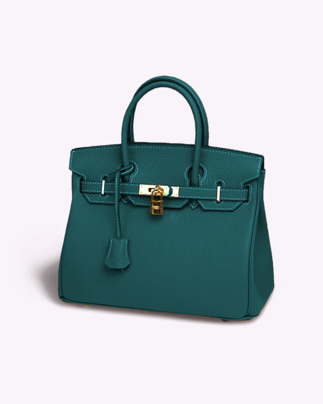 Valentina - Bolso Estructurado con Herraje Dorado