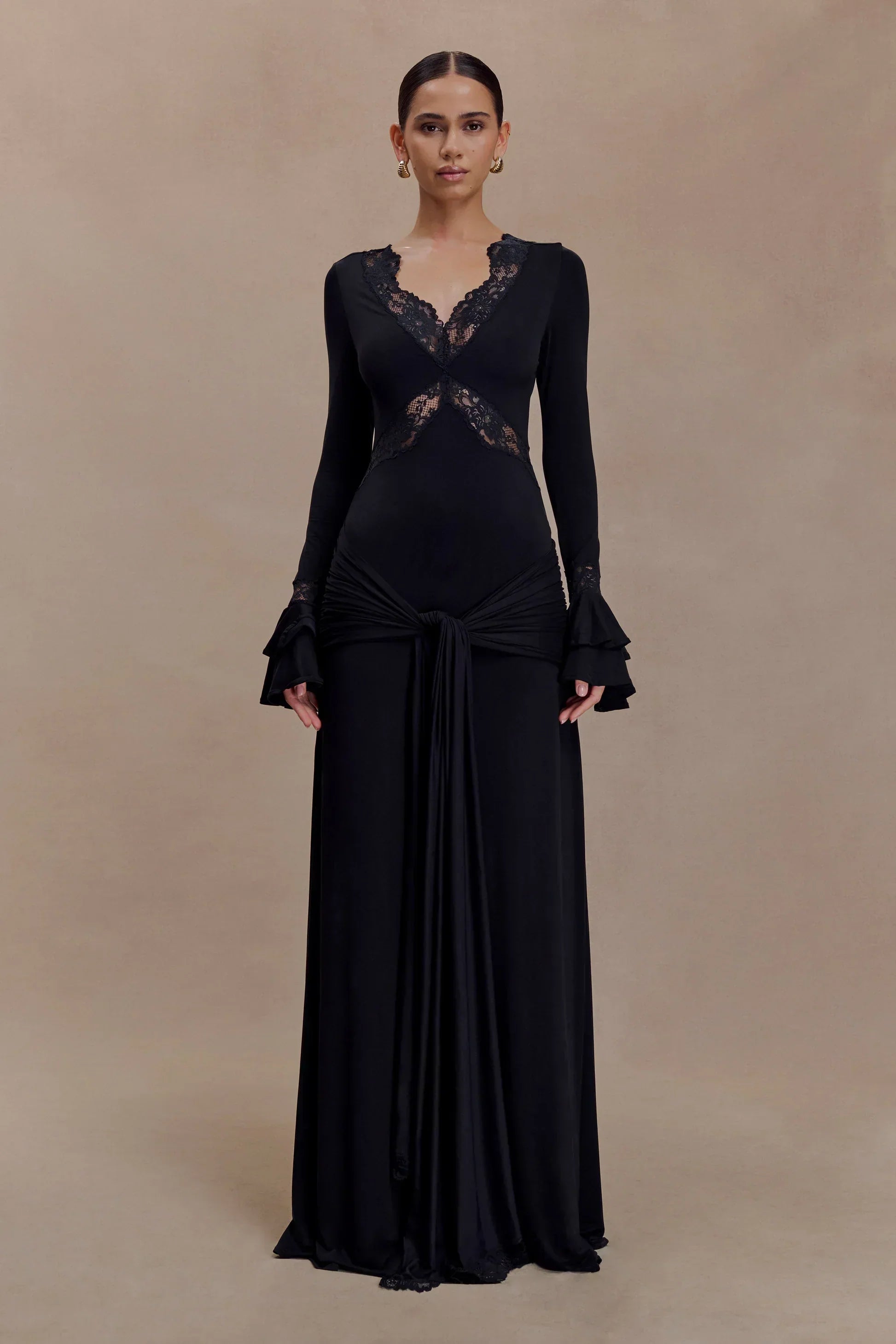 Seraphine™ | VESTIDO MAXI ENCAJE