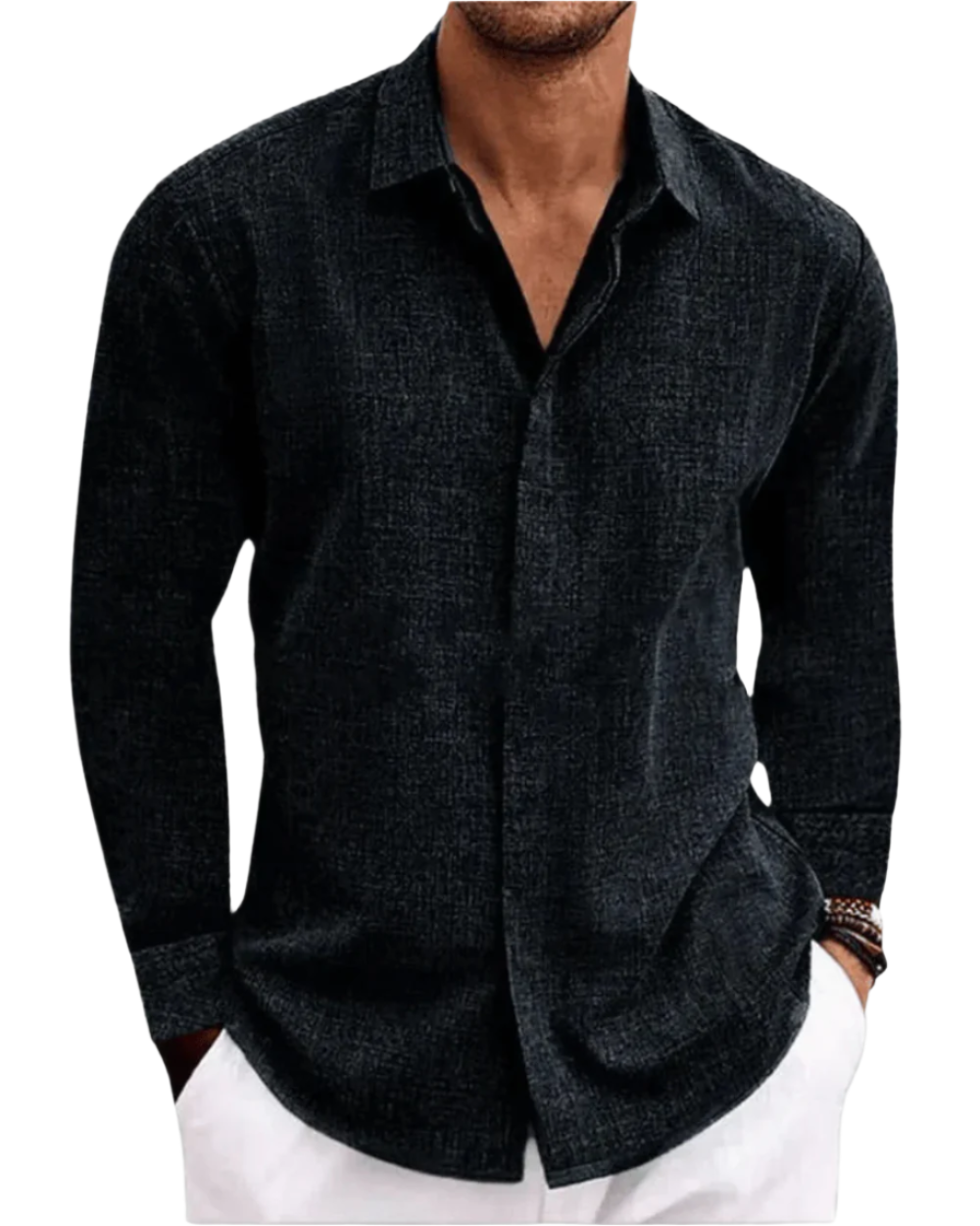 Nathan - Camisa Abotonada Casual