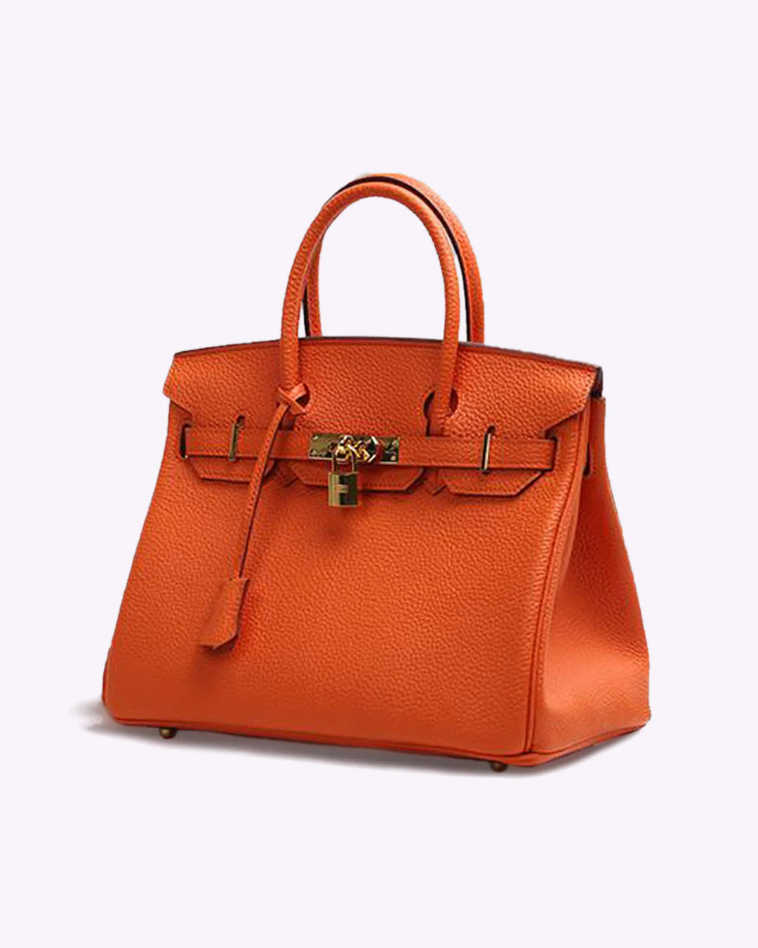 Valentina - Bolso Estructurado con Herraje Dorado