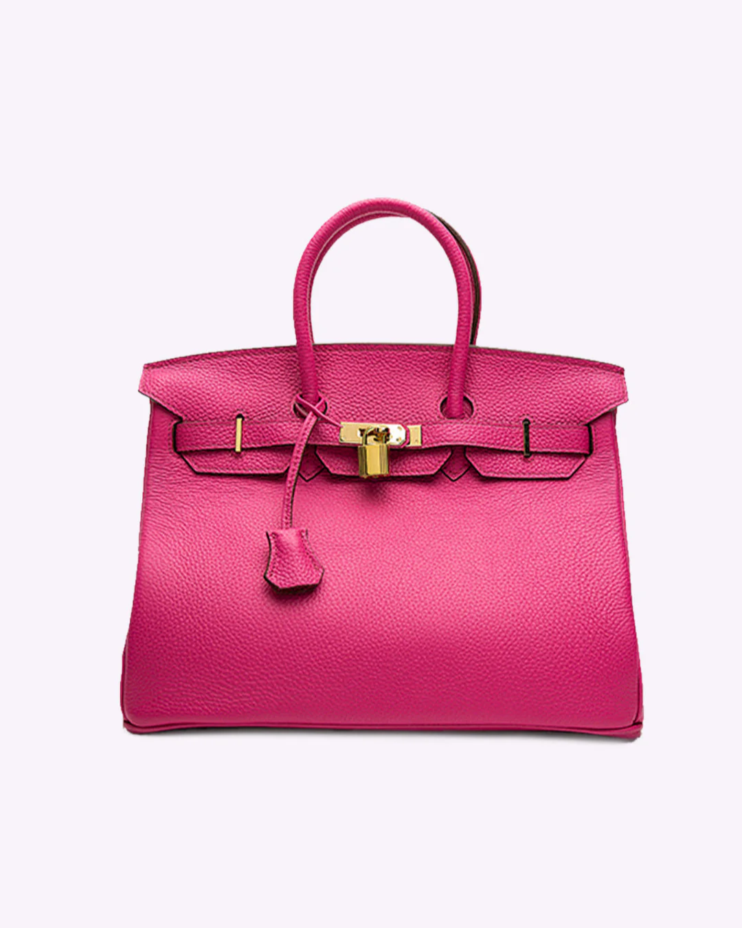 Valentina - Bolso Estructurado con Herraje Dorado