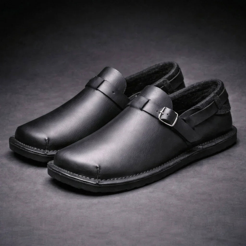 Domenico — Mocasín de Piel con Hebilla