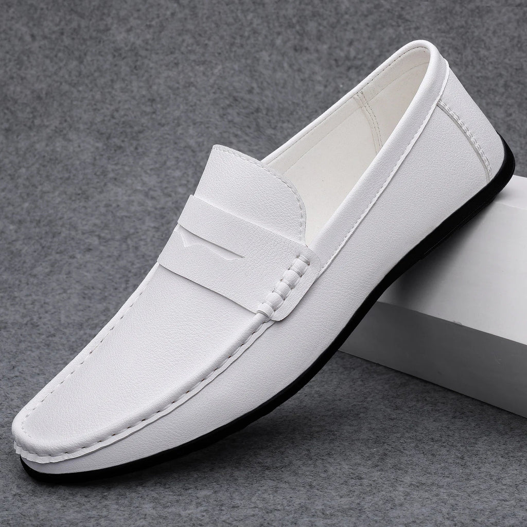 Mocasines clásicos de piel italiana