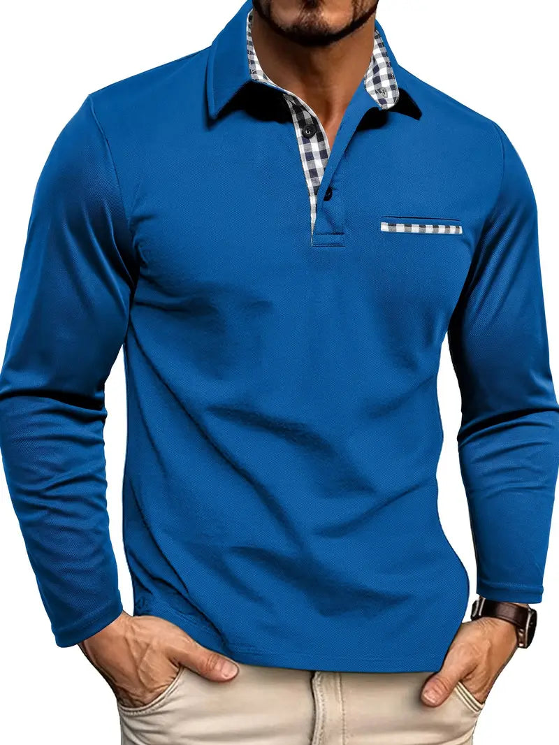 Andrés - Polo Manga Larga Premium