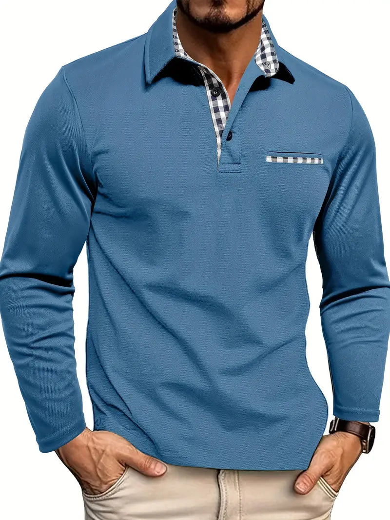 Andrés - Polo Manga Larga Premium