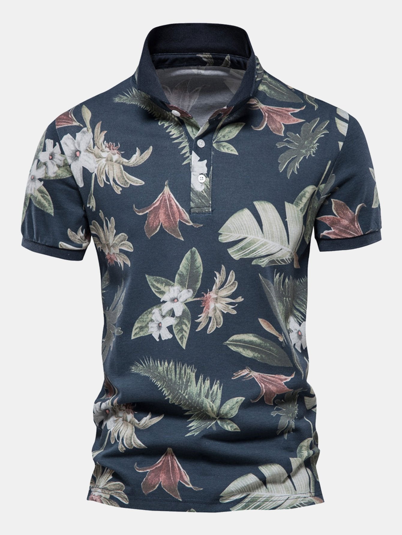 Esteban - Polo Floral Estampado