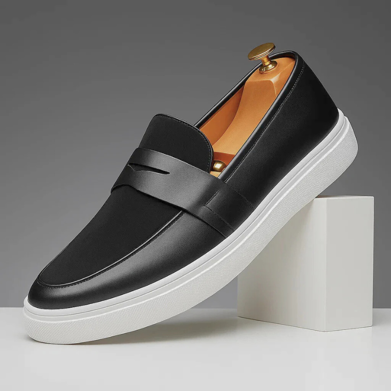 Sebastián - Mocasines Cuero Premium