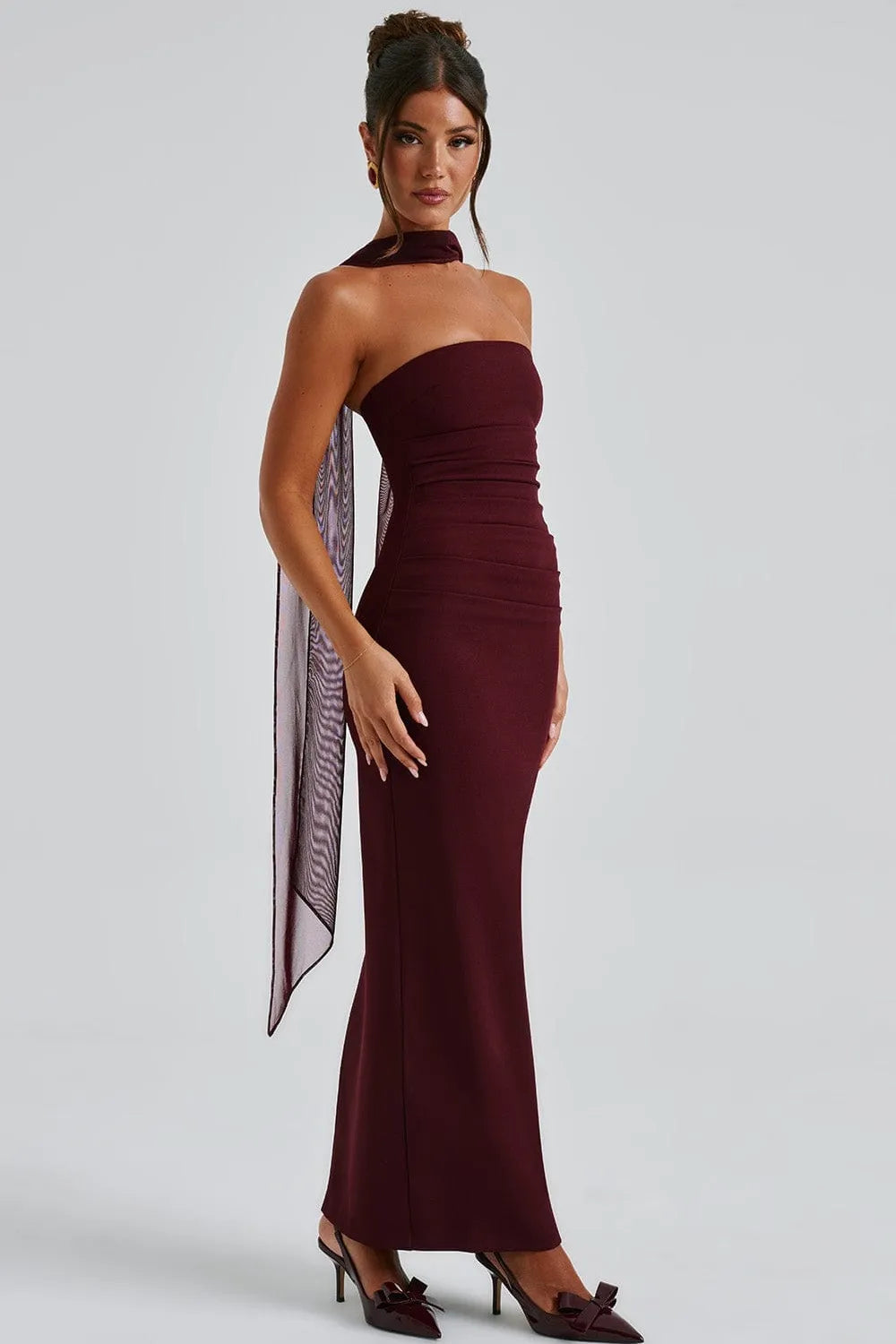 Bianca™ | VESTIDO MAXI CON ABERTURA